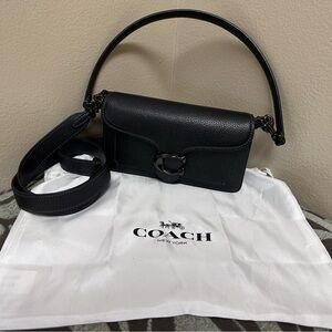 Coach Black Crossbody Leather Bag